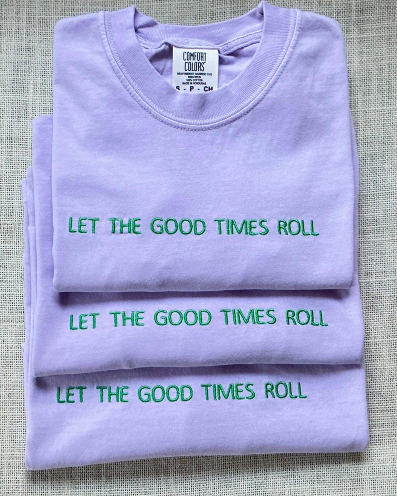Custom Embroidered T-Shirt Personalized Text Shirt Custom Tee with Small Text Holiday Shirt Couples Matching Gift