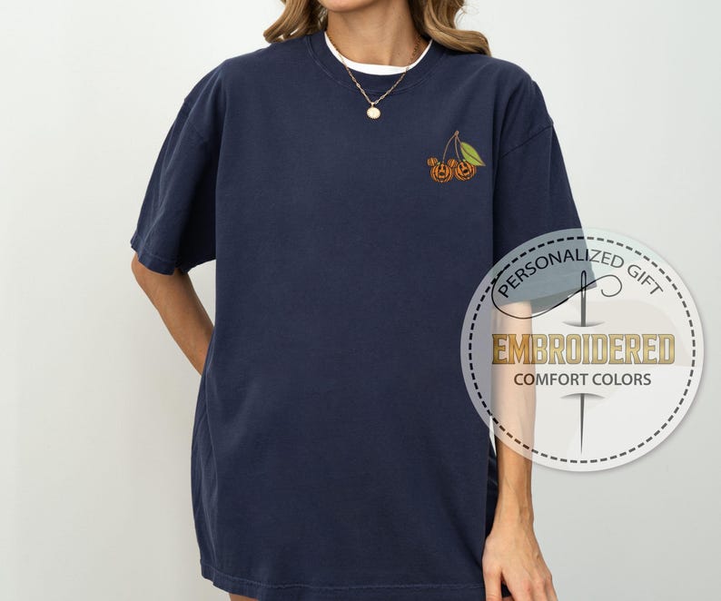 Embroidered Custom Bow Initial Pocket Tee, Coquette Comfort Colors Shirt, Bride Bachelorette Gift T-shirt, Personalized Wedding Tee