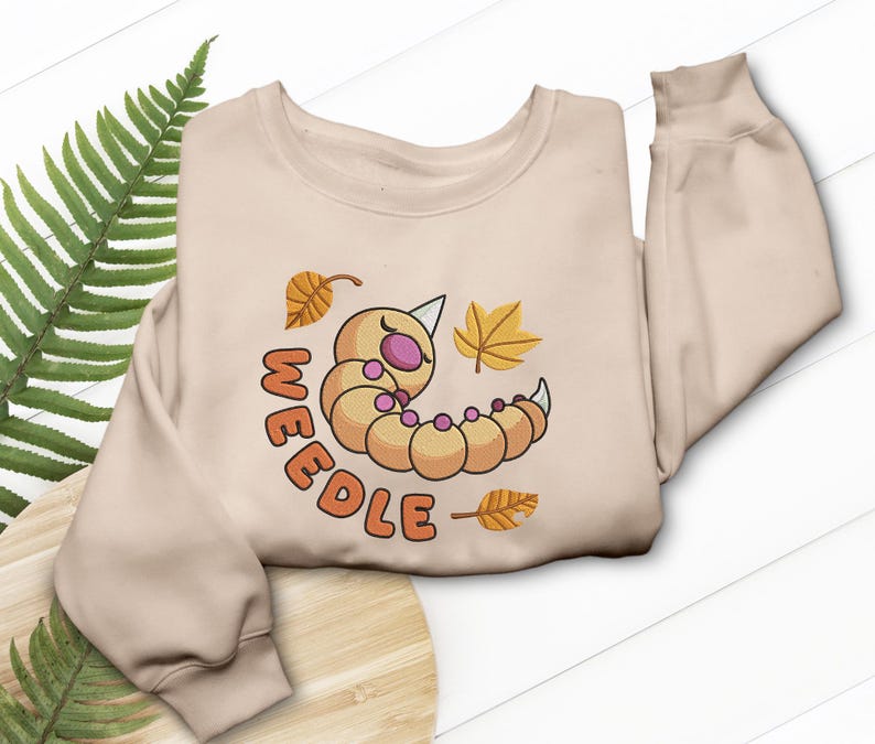Weed Needle Embroidered Shirt Bug T-shirt Sweatshirt Hoodie Anime Gaming Gifts