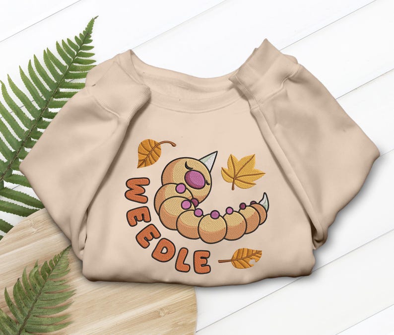Weed Needle Embroidered Shirt Bug T-shirt Sweatshirt Hoodie Anime Gaming Gifts