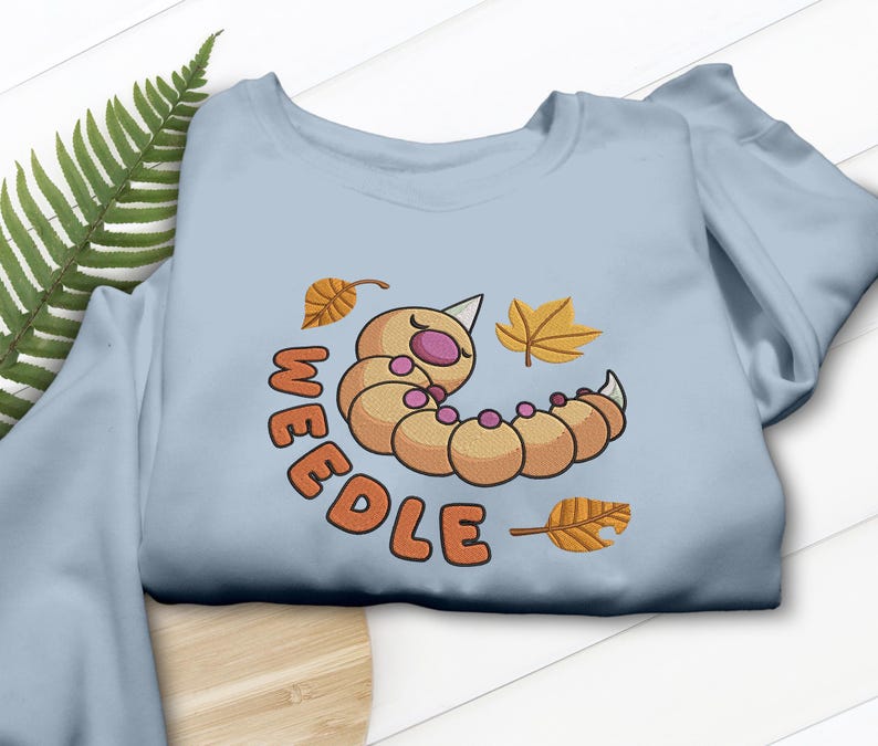 Weed Needle Embroidered Shirt Bug T-shirt Sweatshirt Hoodie Anime Gaming Gifts