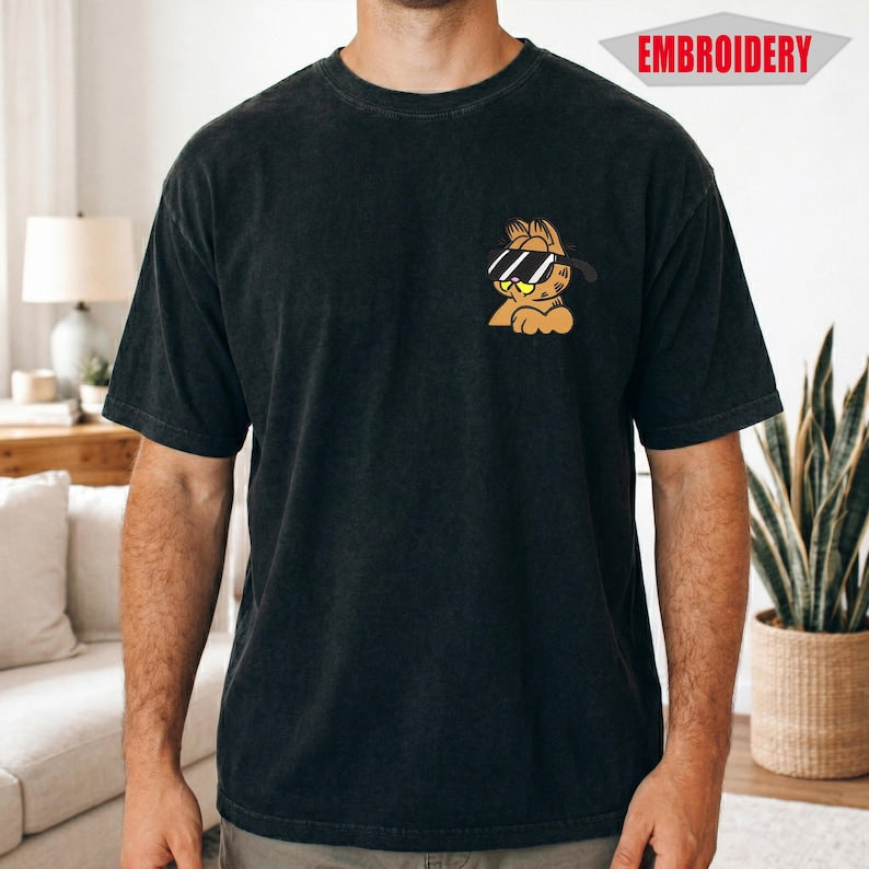 Custom Embroidered Pepe Le Pew and Penelope Shirt, Anniversary Matching Valentine Couple Tee