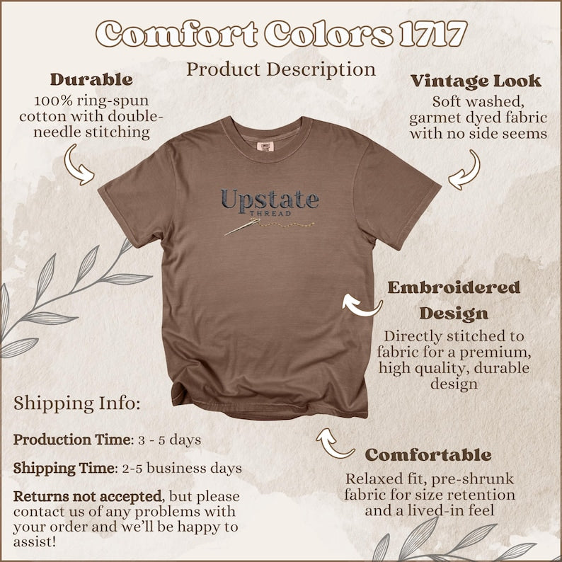 Embroidered Till Meteor Do Us Part T-shirt, Comfort Colors Bride And Groom Newlywed Gift, Wedding Weekend Honeymoon Tee, Til Death Married