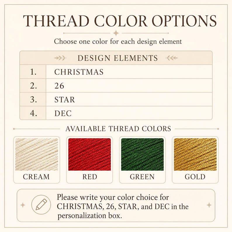 Christmas 26 Dec Embroidered Sweatshirt, Comfort Colors 1566 Crewneck, Minimalist Holiday Sweatshirt, Cozy Christmas Gift