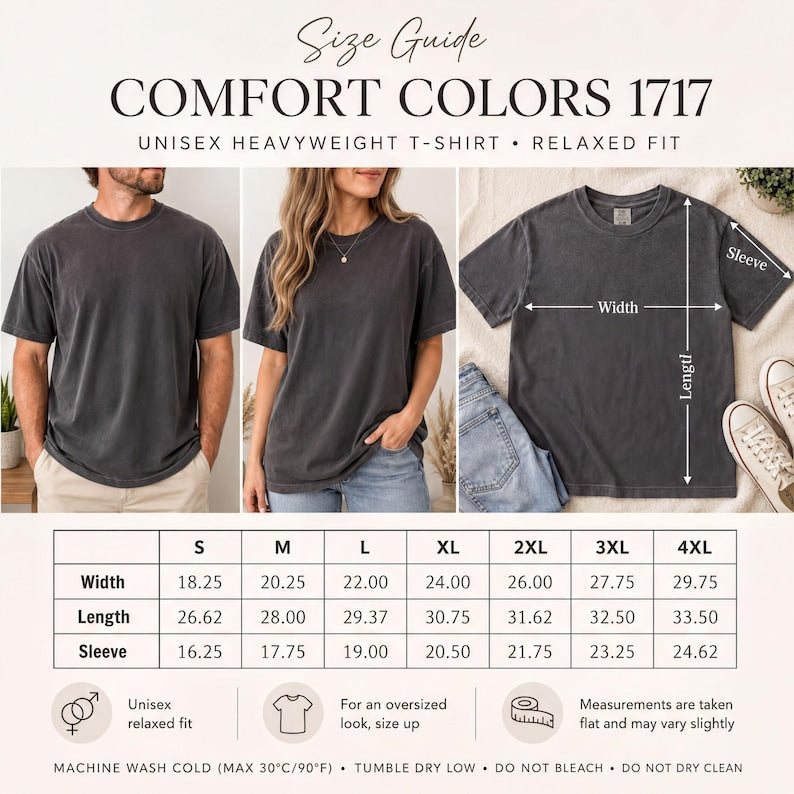 Comfort Colors Custom Mom Embroidered T-Shirt, Personalized with Kids Names on Sleeve