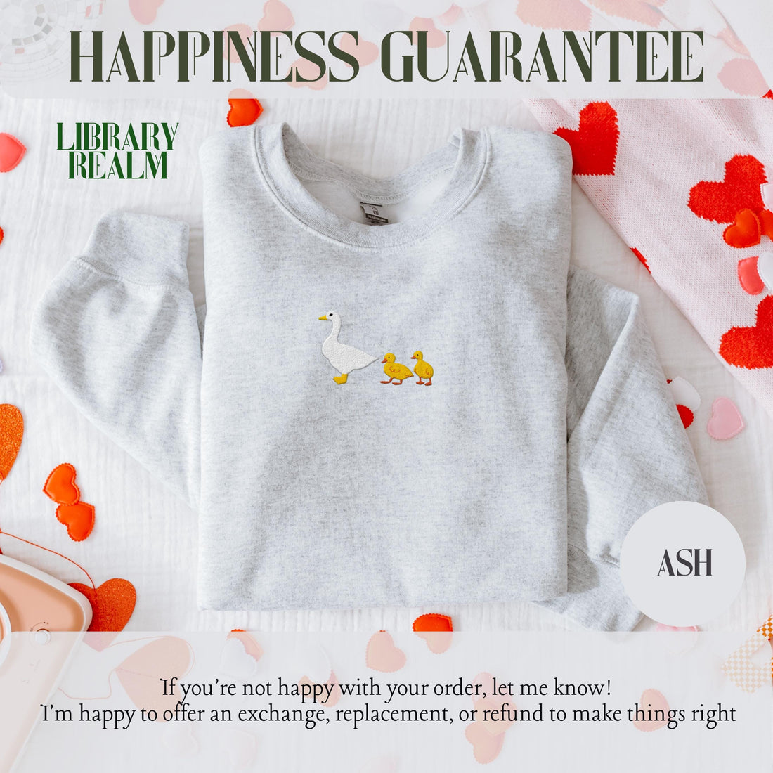 Custom Embroidered Goose Sweatshirt, Custom Names Mama Of Two Crewneck Sweatshirt, Silly Goose Twin Mama, Kids Names On The Sleeve