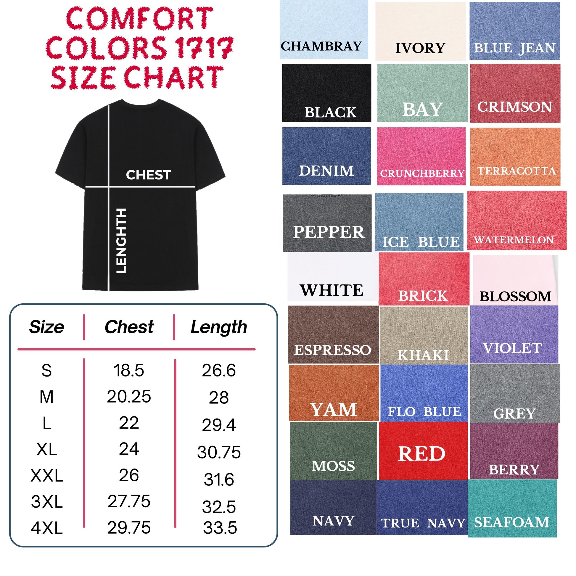 Coastal Embroidered Comfort Colors Tee – Minimal Beach Shirt, Aesthetic Summer Vibes, Trendy Custom Vacation Gift Tee