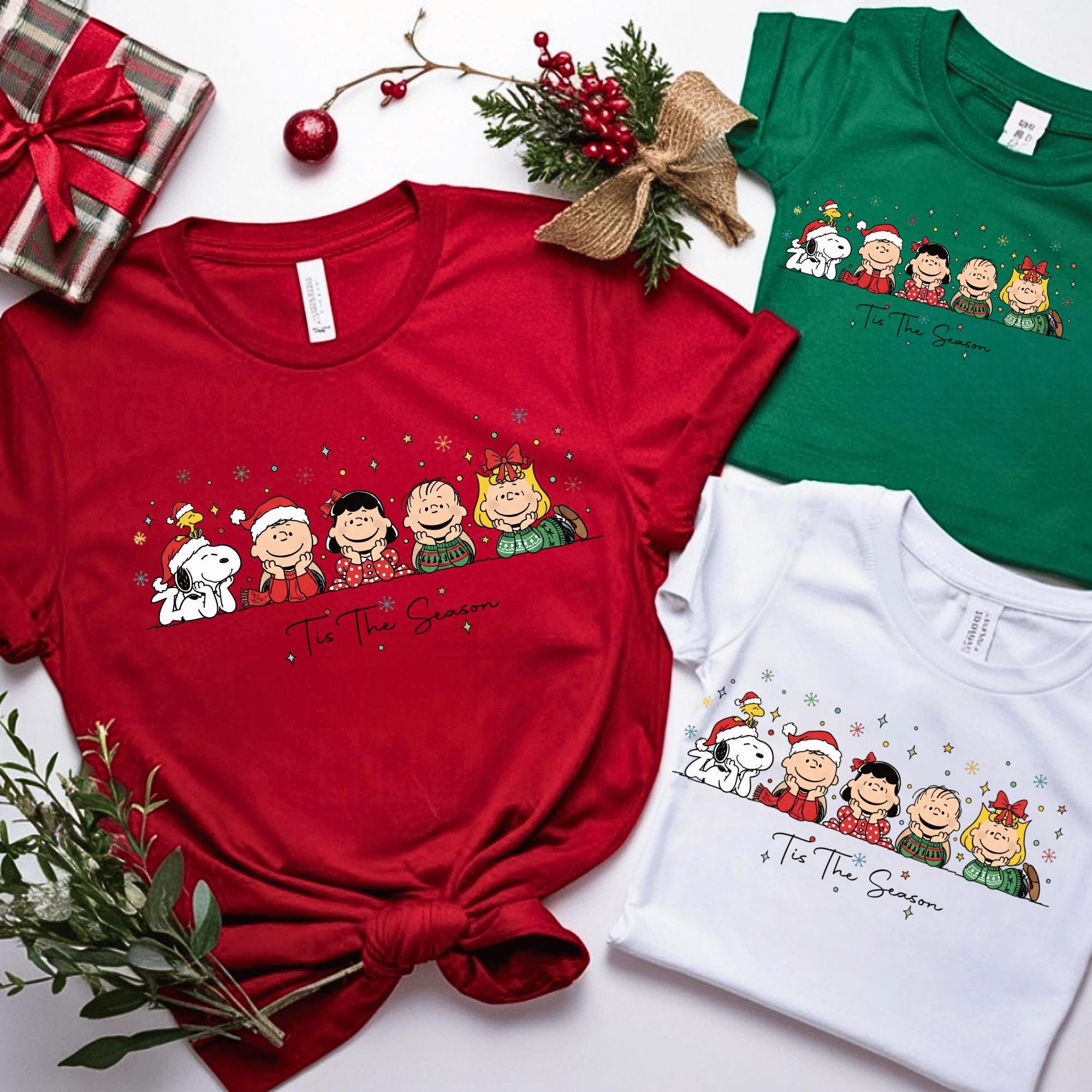 Retro Christmas Cartoon Shirt | Vintage Holiday Friends Tee | Classic Cozy Christmas Sweatshirt | Family Matching Xmas Top