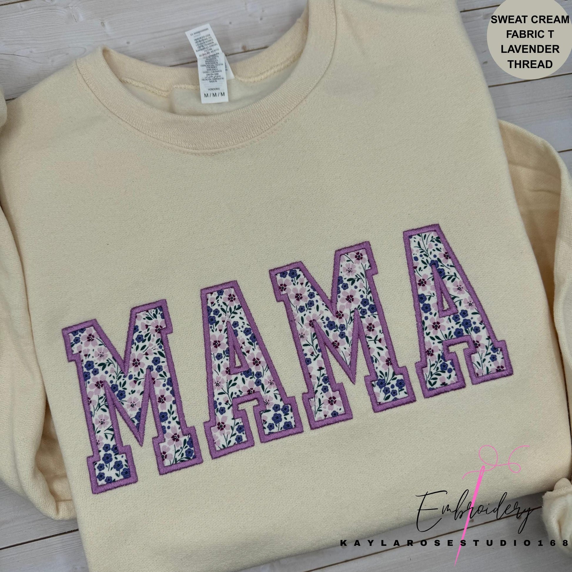 Custom Mama Sweatshirt, Embroidered Sweatshirt, Auntie Sweatshirt, Nana Sweatshirt, Personalized Floral Mama Sweatshirt, New Mom Gift