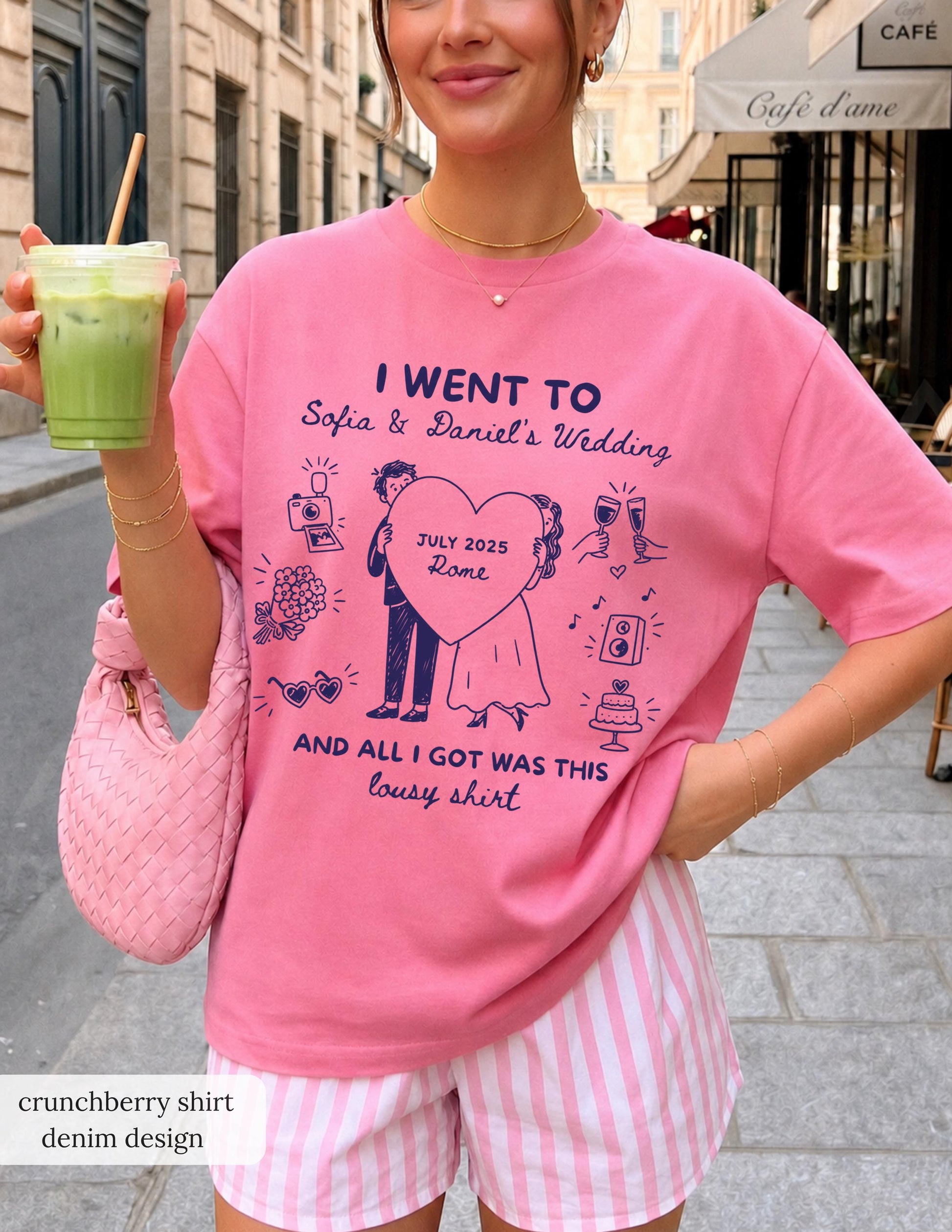 Custom Wedding Shirt, Funny I Got Sauced Tee, Wedding Toss Favor