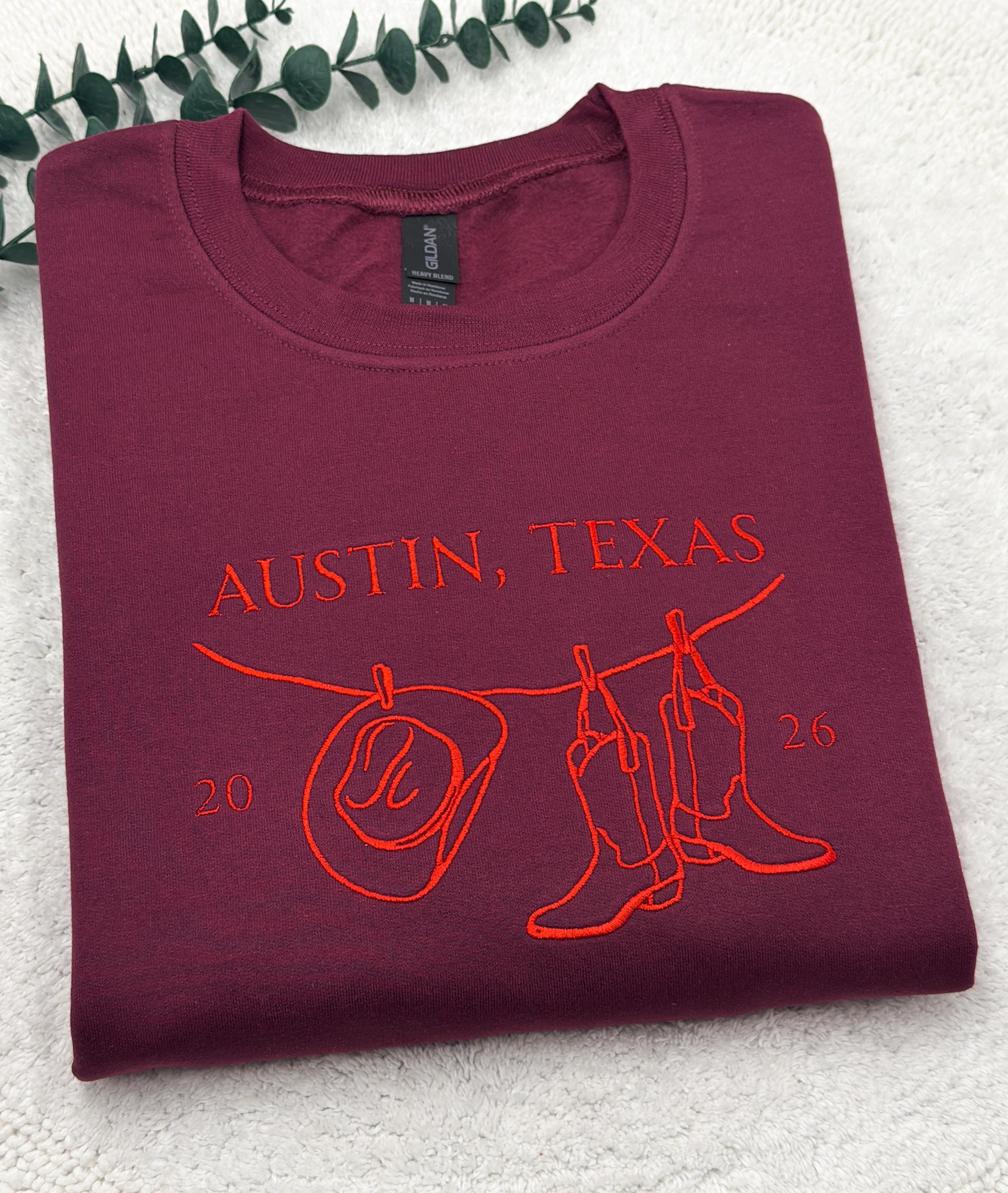 Custom Embroidered Bachelorette Sweatshirt: Bridal Party Gifts