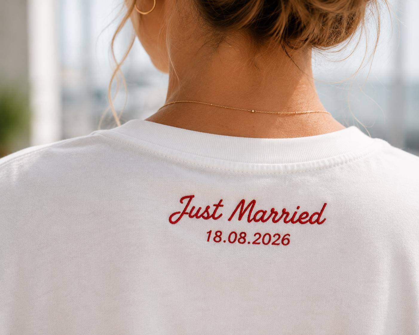 Custom Embroidered Couple Hoodie: Roman Numeral Date, Valentine Gift for boyfriend or girlfriend